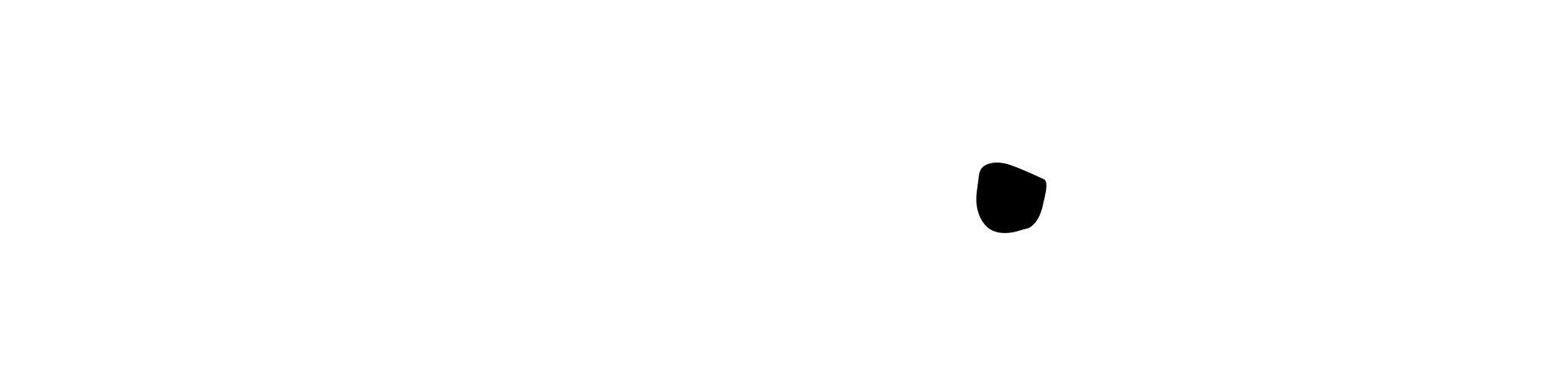 flera vita prickar i rad med en mörk som är unik